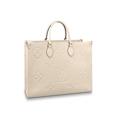 louis vuitton onthego white